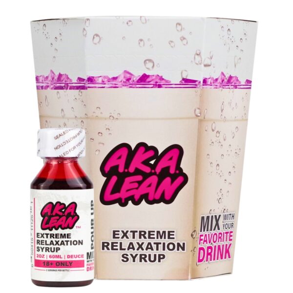 AKA Lean Syrup 2oz Extreme Relaxation 12ct Display – Reval Distributor