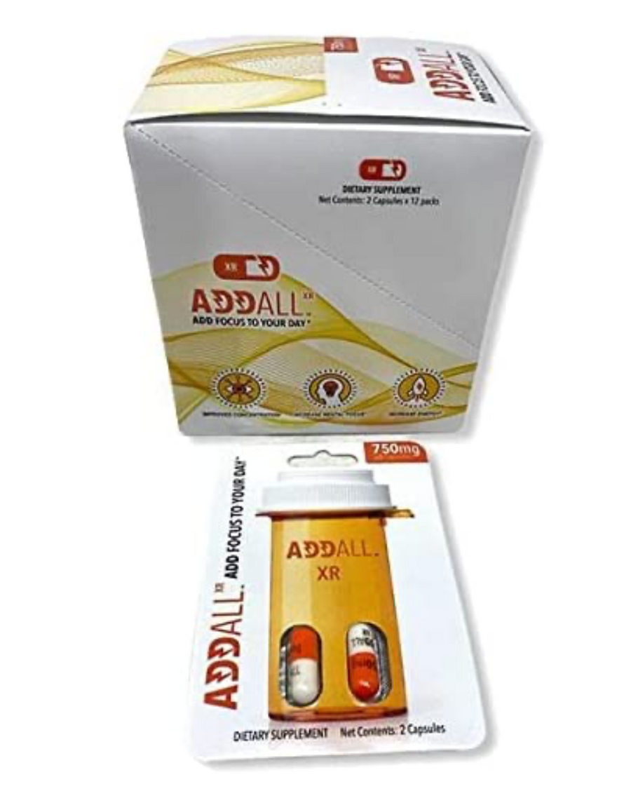 Addall 12 Packs of 2 Capsules