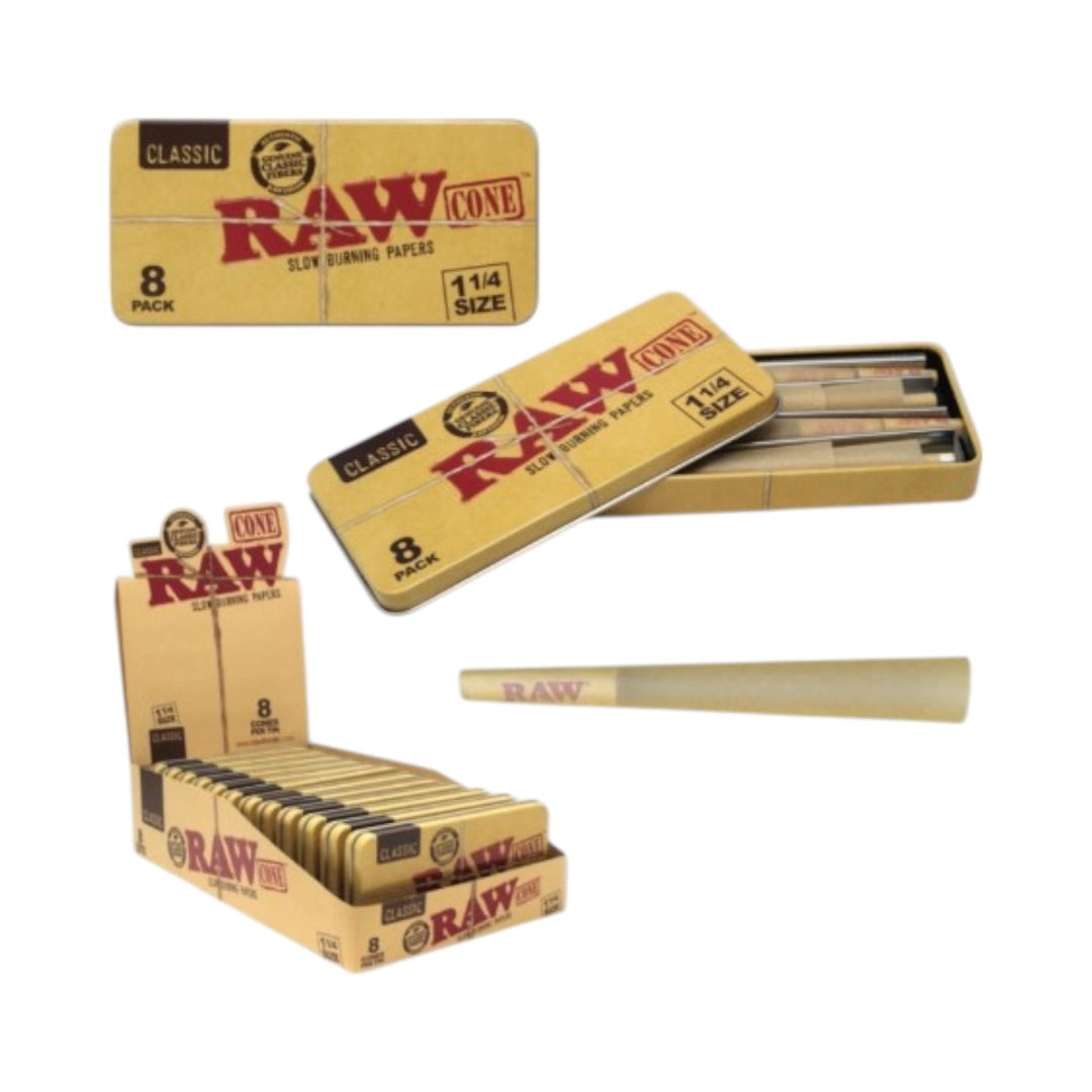 RAW Pre-Rolled Cones