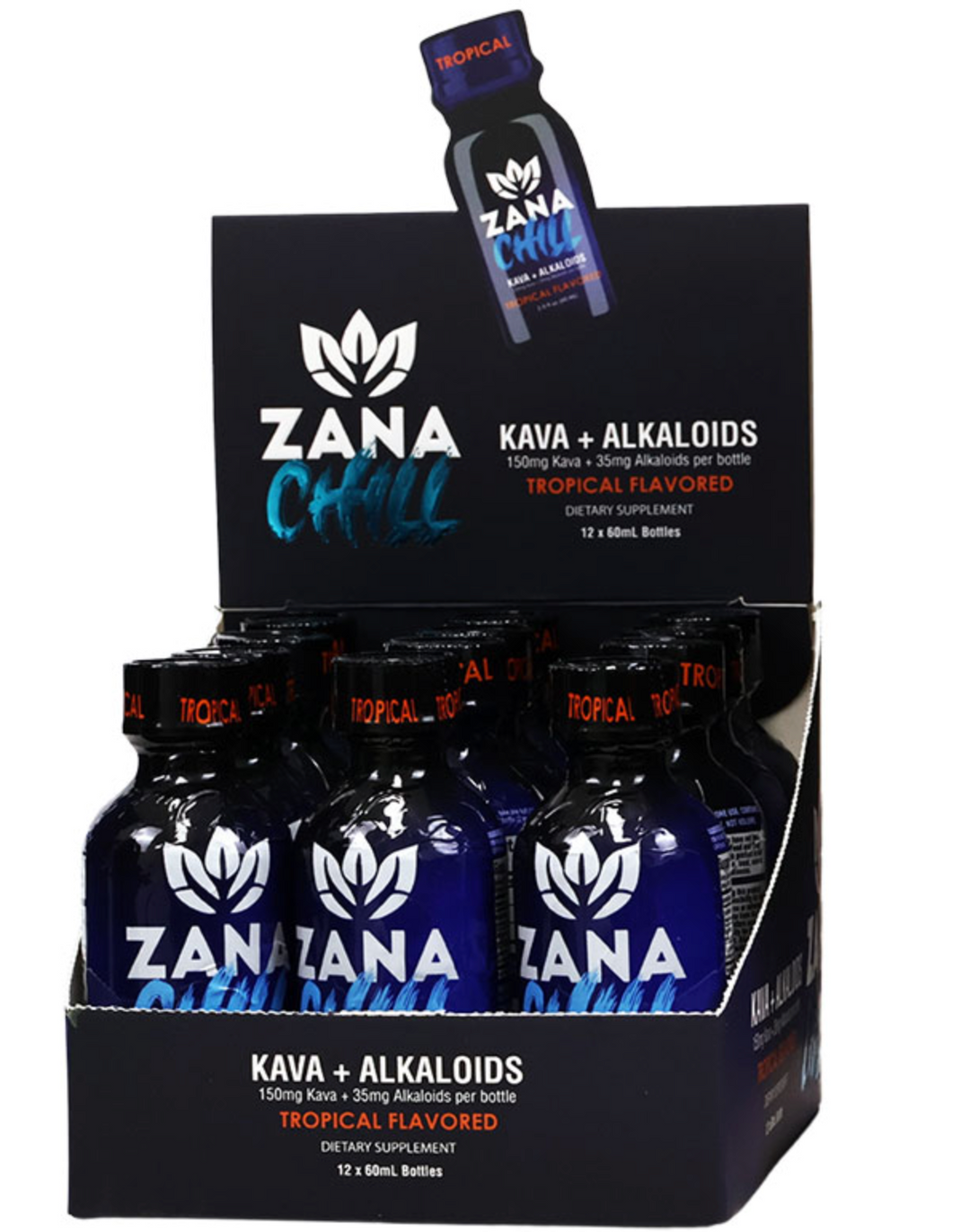 Zana Chill with Alkaloids & Kava Extracts 12pc