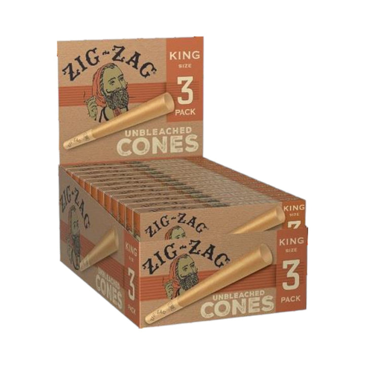 Zig Zag Paper Cones