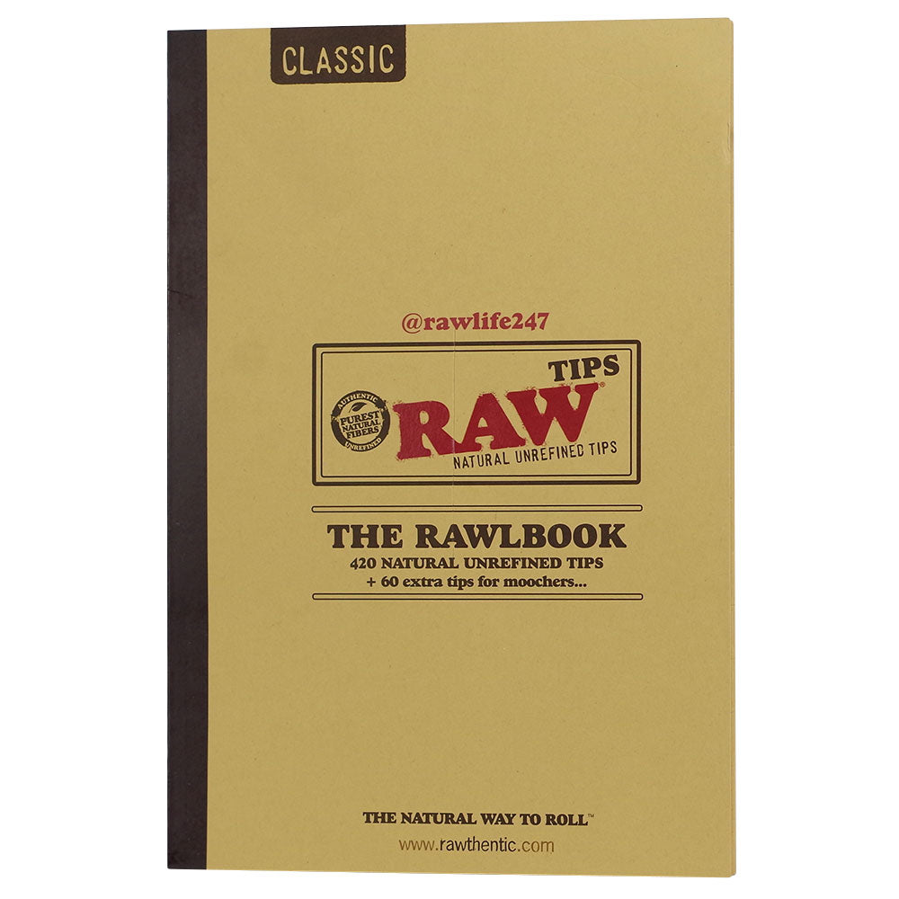 RAW Tips Rawlbook 10 Pages 480ct | 20 books