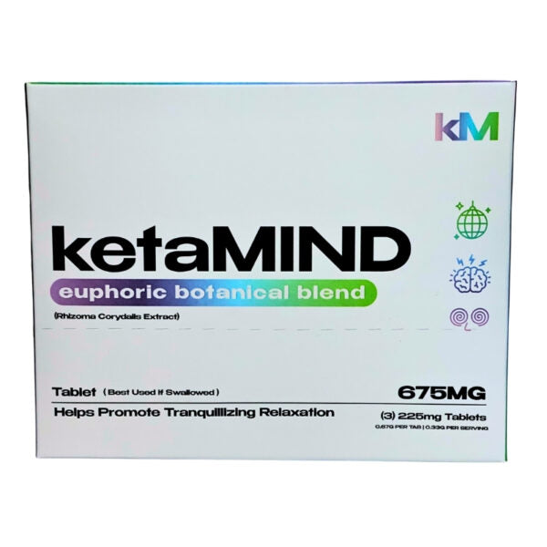 KetaMind Euphoric Blend Tablets 3pk 10ct Display