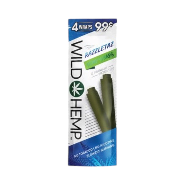 Wild Natural Wraps | 20 Pack Display (4 Wraps Per Pack)