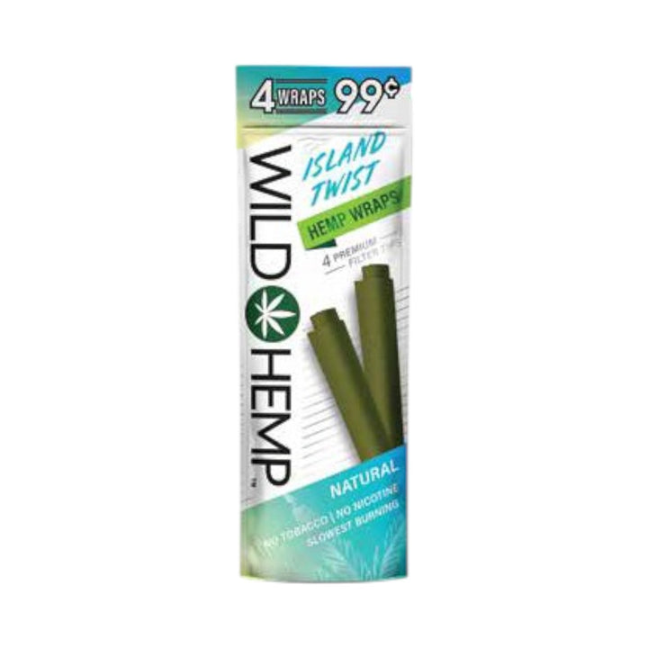 Wild Natural Wraps | 20 Pack Display (4 Wraps Per Pack)