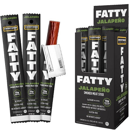 FATTY MEAT STICK 2 oz 20 count display