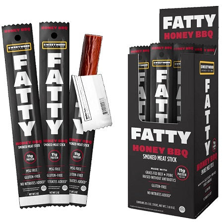 FATTY MEAT STICK 2 oz 20 count display