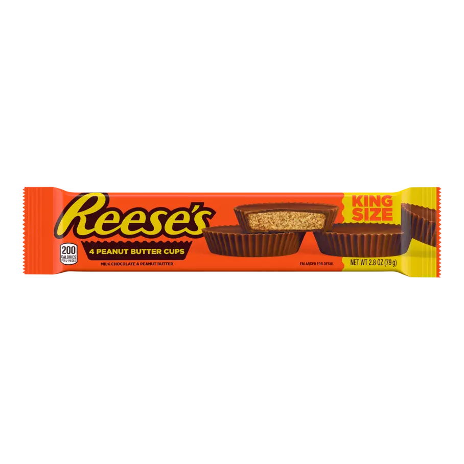Reese's King Size Peanut Butter Cups 2.8 oz 24 pieces Expires (2/26)