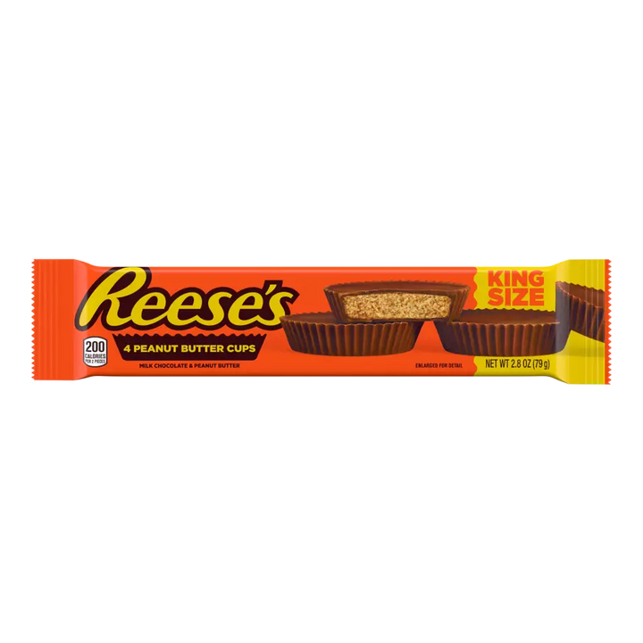 Reese's King Size Peanut Butter Cups 2.8 oz 24 pieces Expires (2/26)