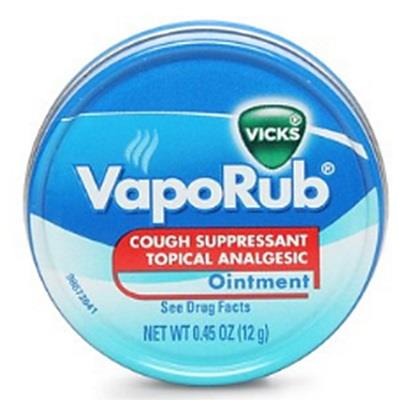 VICKS VAPORUB TIN (.45OZ) DISPENSER BOX 24 COUNT