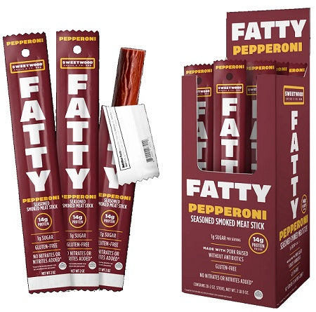 FATTY MEAT STICK 2 oz 20 count display