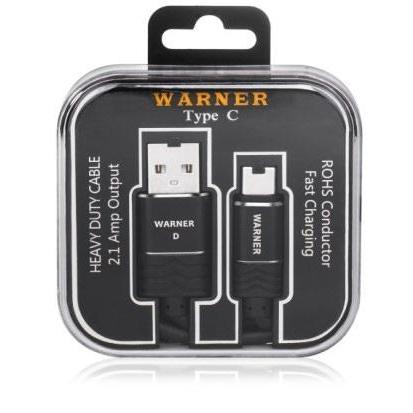 WARNER ROYAL USB TO TYPE C | 12 count box