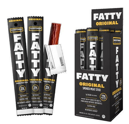 FATTY MEAT STICK 2 oz 20 count display