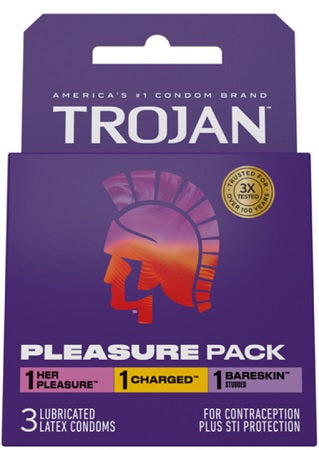 TROJAN PLEASURE PACK 6/3PK