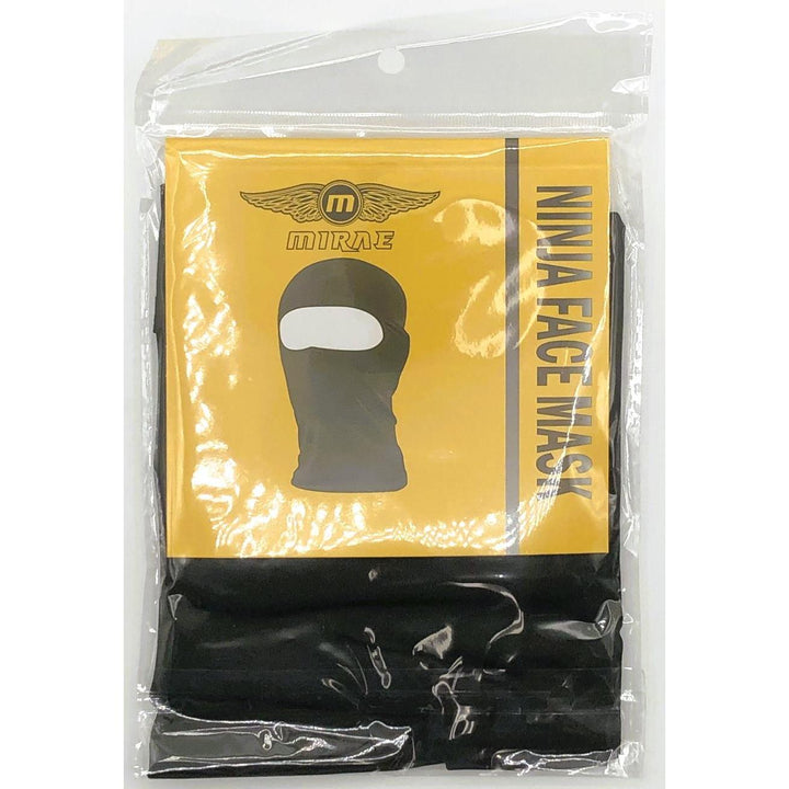 Ninja Face Mask (Mirae) | 12 Count (Winter Face Mask for Men & Women - Cold Weather Gear for Skiing, Snowboarding & Motorcycle Riding)