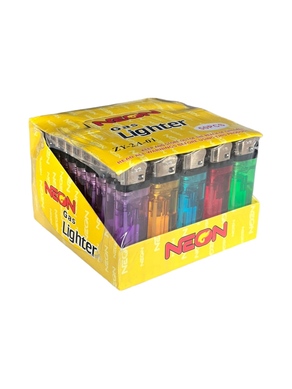 1000 Disposable Lighters – Neon – Wholesale Case-Reval Distributor