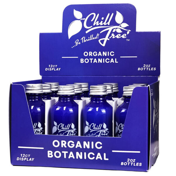 Chill Tree Shots Organic Botanical 2oz 12ct Display