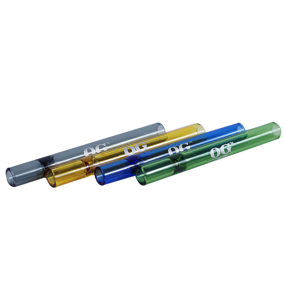 OG Chillum Glass One Hitter Acrylic 100ct Display