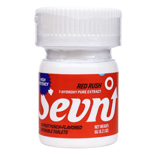 Sevn 7-hydroxymitragynine Kratom Extract Chewable Tablets 35mg 10CT