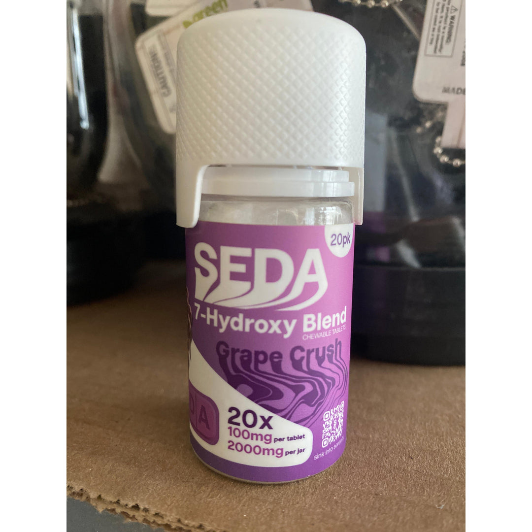 SEDA 7-Hydroxy Blend Chewable Tablets 2000mg 20ct Jar