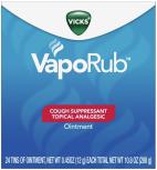 VICKS VAPORUB TIN (.45OZ) DISPENSER BOX 24 COUNT