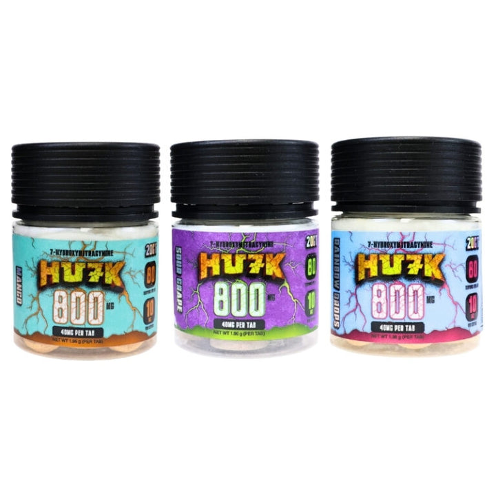 Hu7k 7-Hydroxymitragynine Smashers Blend XL Tablet 800mg 20ct Jar