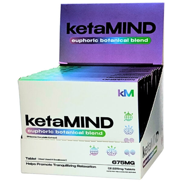 KetaMind Euphoric Blend Tablets 3pk 10ct Display