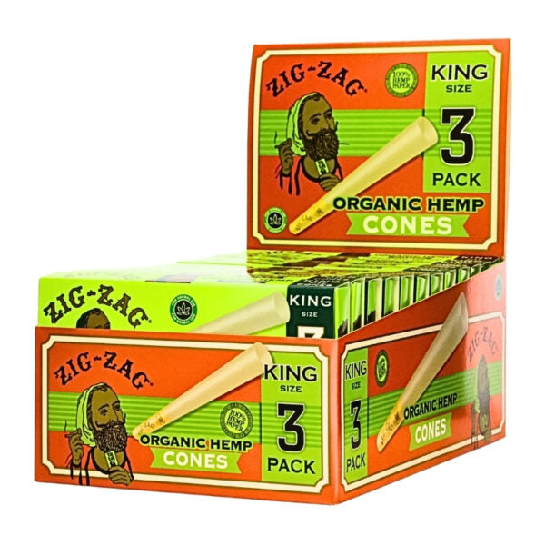 Zig Zag Paper Cones