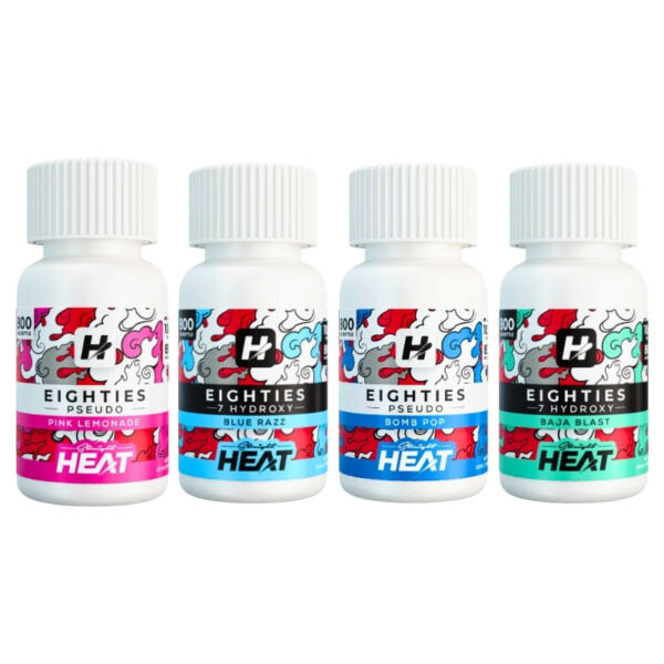Straight Heat 7OH Tablets 800mg 10ct Jar