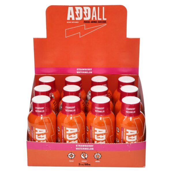 Addall XR Strawberry Watermelon Extract Shot 10ml 12ct Display