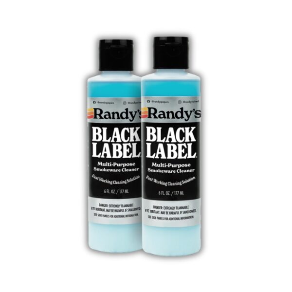 Randys Black Label Cleaner Glass Metal Ceramic 6oz Bottle ( 10 bottles)