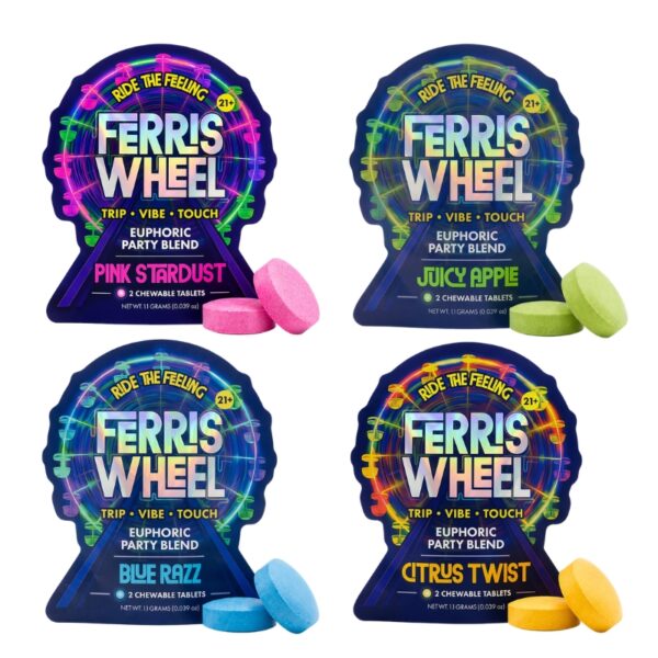 Tre House Ferris Wheel Euphoric Party Blend Tablets 2pk 20ct Display