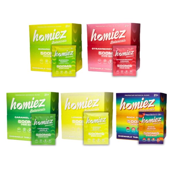 Homiez Botanical Cat’s Claw Tablets 500mg 5pk 5ct Display