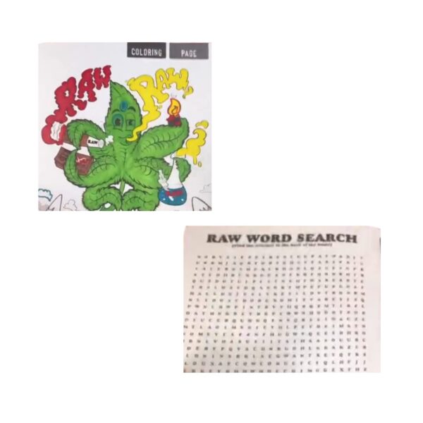 RAW Adult Activity Book