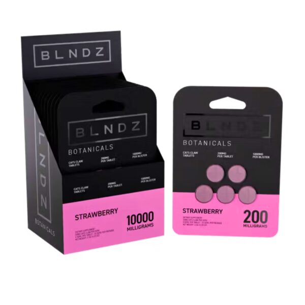 BLNDZ Botanicals Cat’s Claw 200mg Tablets 5pk 10ct Display