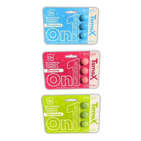 ON TomoX Botanical Cat’s Claw 100mg Tablets 3pk 6ct Display