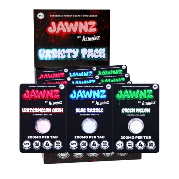 Jawnz MGM 200mg Tablet Variety Pack 1pk 30ct Box