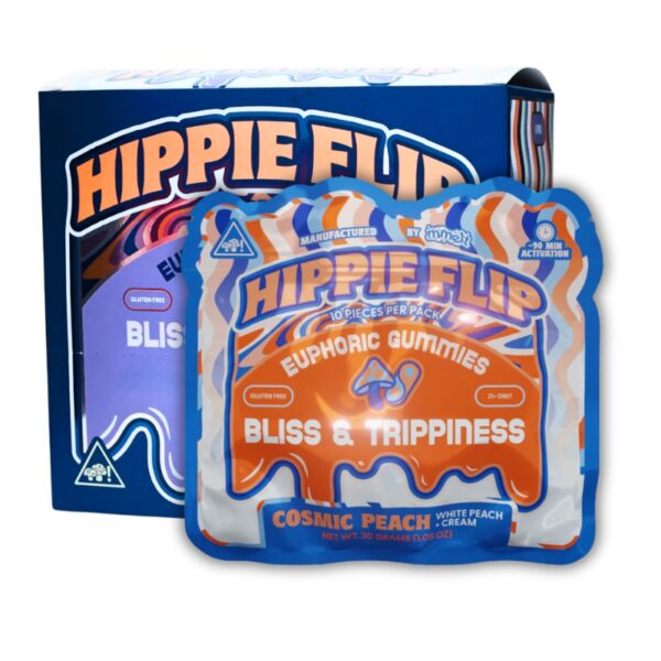 Mmelt Hippie Flip Euphoric Mushroom Gummies 10pk 6ct Display