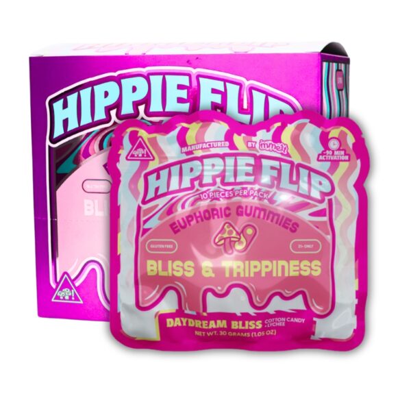Mmelt Hippie Flip Euphoric Mushroom Gummies 10pk 6ct Display