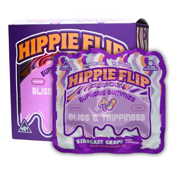 Mmelt Hippie Flip Euphoric Mushroom Gummies 10pk 6ct Display