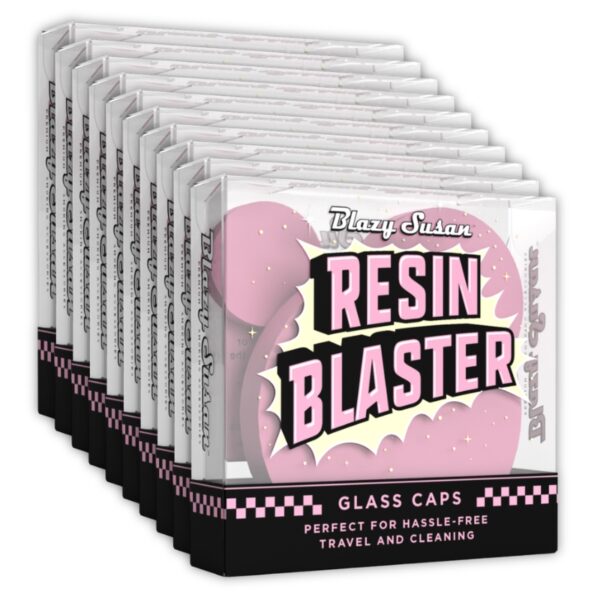 Blazy Susan Resin Blaster Glass Caps 3pk 10ct Display