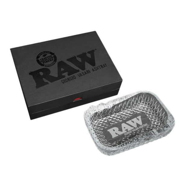 RAW Giorgio Vasari Glass Ashtray