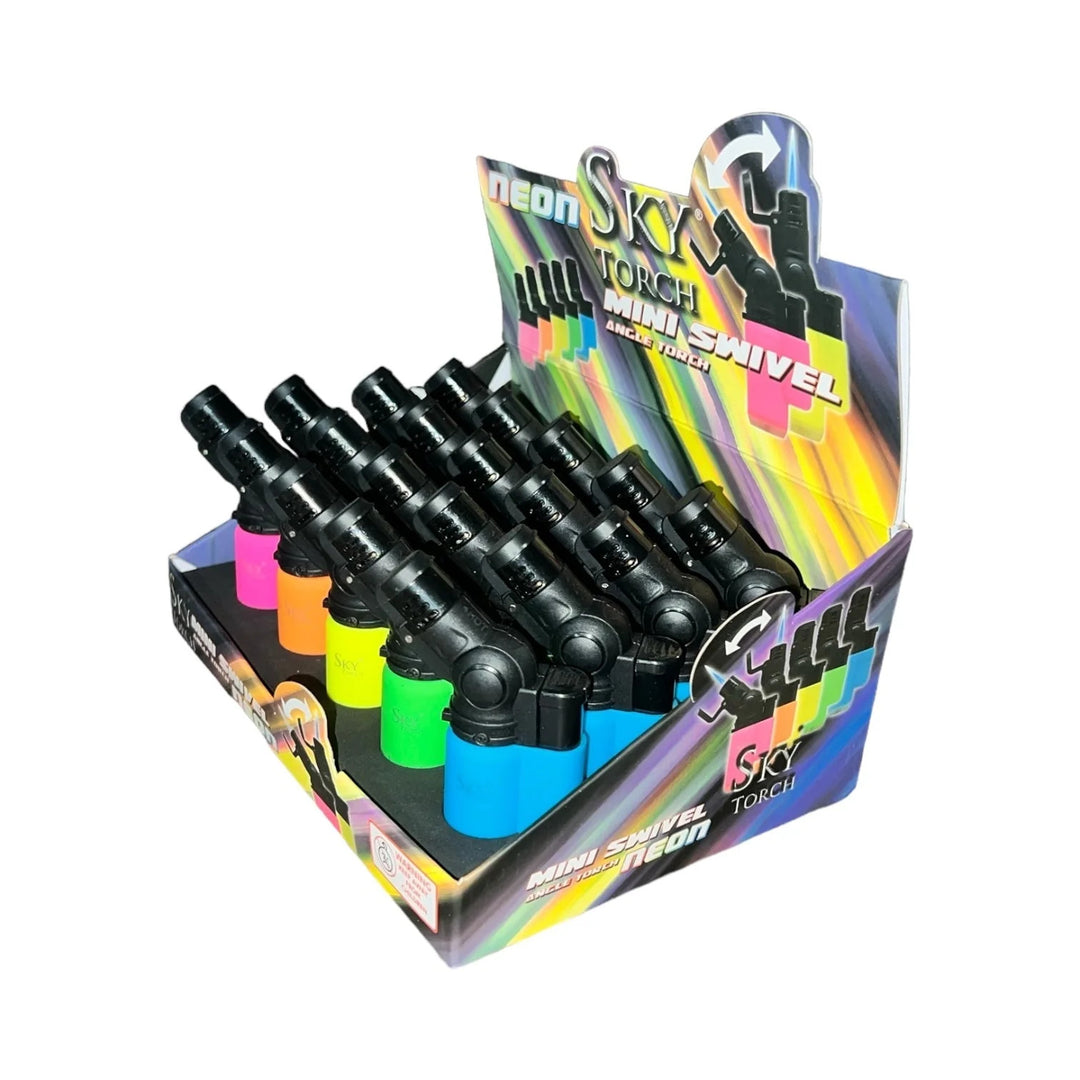 Sky Torch Mini Lighters neon