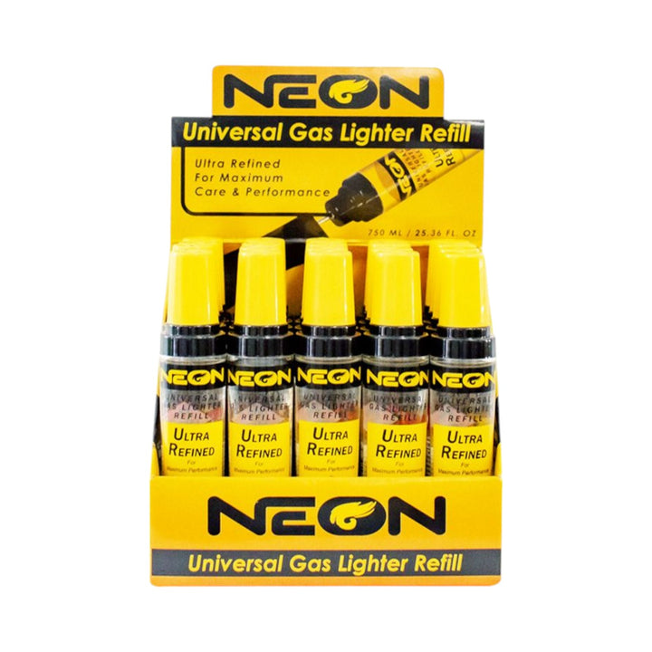 Lighter Refill – Neon Butane Canisters