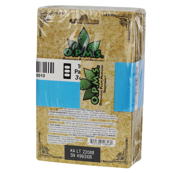 OPMS Gold Kratom Extract Capsules 3pk 10ct Bundle