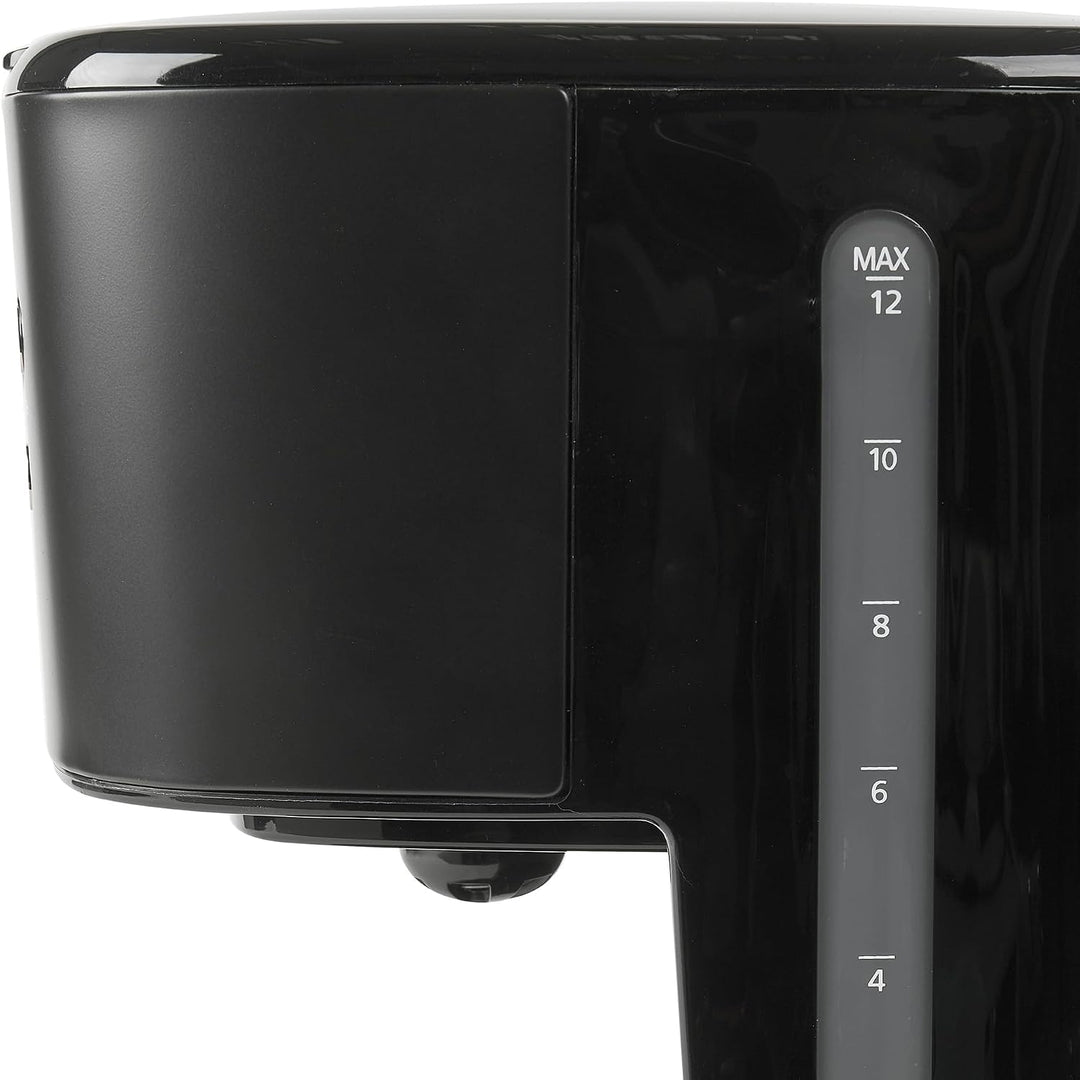 Haden 12 cup Drip Coffee Maker Black and copper color