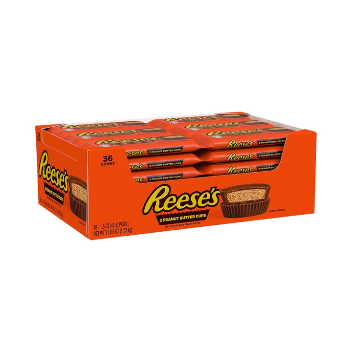 Reese’s Peanut Butter Cups – Milk Chocolate, 1.5 oz | 36 Count