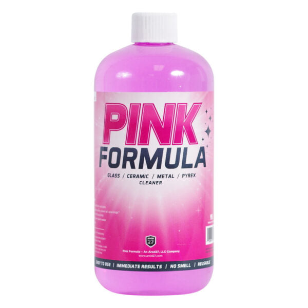 Pink Formula Glass Cleaner 16oz Bottle