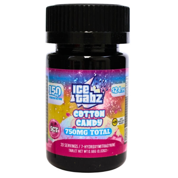 Ice Tabz 7-Hydroxy 750mg 5ct Bottle