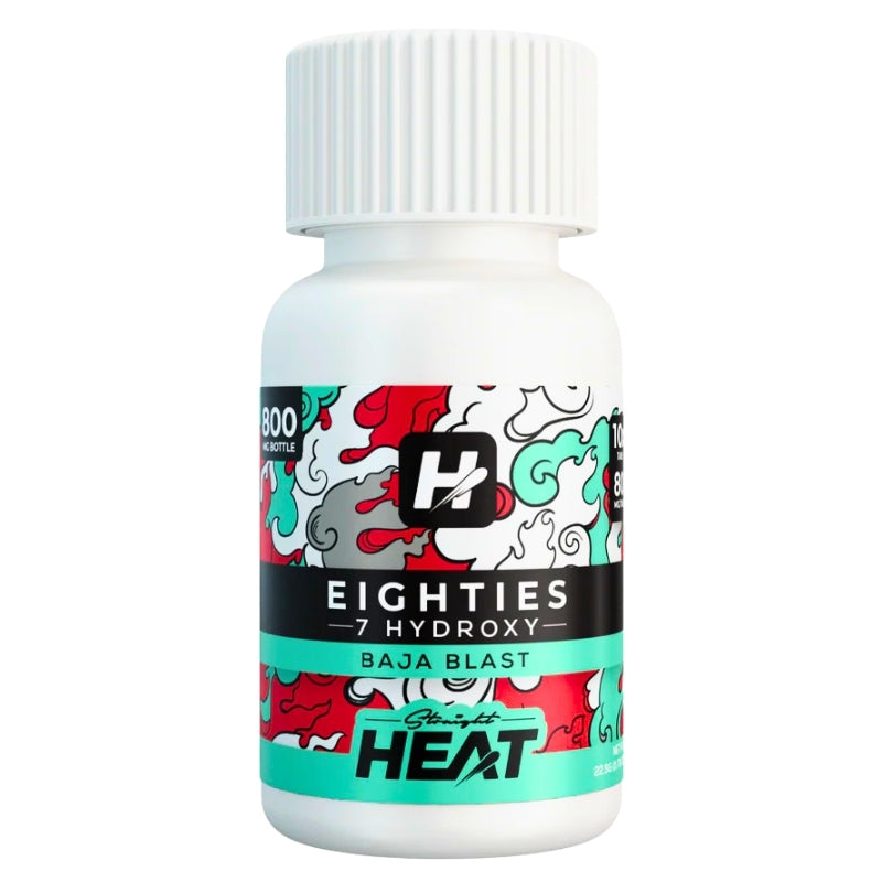 Straight Heat 7OH Tablets 800mg 10ct Jar